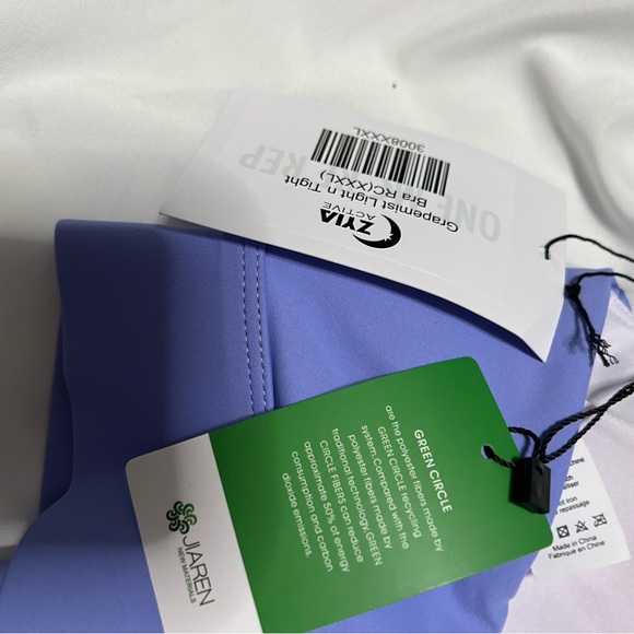 Zyia NWT Grapemist Strappy Bra XXXL - Picture 7 of 10